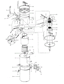 02 - Mainhousing, Motor Assembly parts for Hoover Vacuum S5569011 from AppliancePartsPros.com