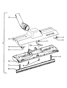 03 - Rug_Flrnozzle parts for Hoover Vacuum S5575001 from AppliancePartsPros.com