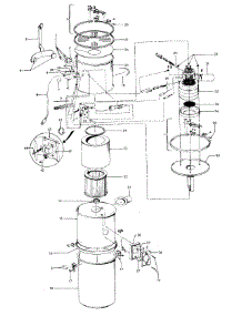 02 - Mainhousing, Motor Assembly parts for Hoover Vacuum S5639--- from AppliancePartsPros.com
