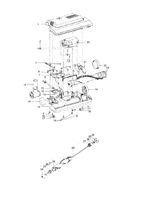 03 - Powerednozzle parts for Hoover Vacuum S5645--- from AppliancePartsPros.com