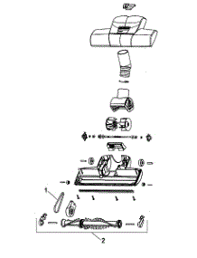 02 - Powerednozzle parts for Hoover Vacuum S5678--- from AppliancePartsPros.com