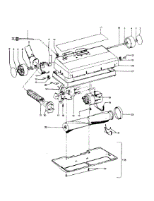02 - Handle, Hood parts for Hoover Vacuum S7085--- from AppliancePartsPros.com