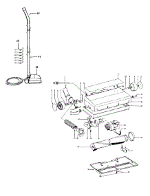 05 - Powernozzle_Early parts for Hoover Vacuum S8109--- from AppliancePartsPros.com