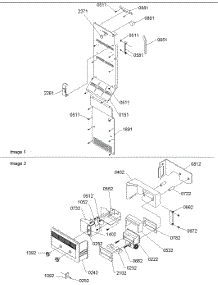 03 - Control Assy parts for Amana Refrigerator SB21VE / P1315602W E from AppliancePartsPros.com