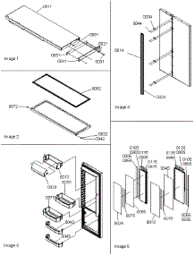 11 - Refrigerator Door, Trim And Handles parts for Amana Refrigerator SB21VPSE / P1315603W E from AppliancePartsPros.com