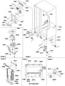 05 - Drain Systems And Evaporator Assy parts for Amana Refrigerator SB21VW / P1315602W W from AppliancePartsPros.com