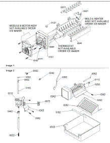 08 - Ice Maker Parts And Add On Ice Maker parts for Amana Refrigerator SB21VW / P1315602W W from AppliancePartsPros.com