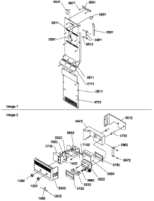 03 - Control Assy parts for Amana Refrigerator SB520SW / P1185003W W from AppliancePartsPros.com