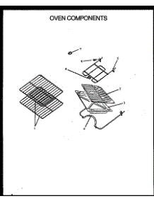 05 - Oven Components parts for Amana Range SBC24FX5 / P1142295N L from AppliancePartsPros.com