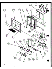 09 - Ice And Water Cavity parts for Amana Refrigerator SBD20H / P7836031W W from AppliancePartsPros.com