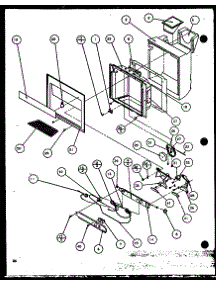 09 - Ice And Water Cavity parts for Amana Refrigerator SBD20K / P1102508W W from AppliancePartsPros.com
