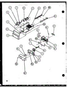 10 - Ice Bucket And Ice Maker parts for Amana Refrigerator SBD20K / P1102508W W from AppliancePartsPros.com