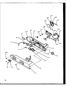 04 - Electronic Bracket Assy parts for Amana Refrigerator SBD20NE / P1162503W E from AppliancePartsPros.com