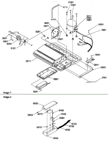 10 - Machine Compartment parts for Amana Refrigerator SBD20S4E / P1190007W E from AppliancePartsPros.com