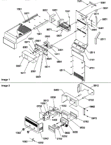 08 - Ice Maker / Control Assy parts for Amana Refrigerator SBD20TPSW / P1190005W W from AppliancePartsPros.com