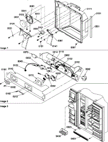 08 - Ice-Water Cav / Elec Brkt Assy / Toe Grille parts for Amana Refrigerator SBDE20S4SW / P1190906W W from AppliancePartsPros.com