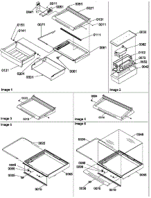 03 - Deli, Shelf, And Crisper Assemblies parts for Amana Refrigerator SBDE20TPE / P1190905W E from AppliancePartsPros.com