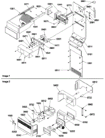 09 - Ice Maker / Control Assy. parts for Amana Refrigerator SBDE21VPE / P1317201W E from AppliancePartsPros.com