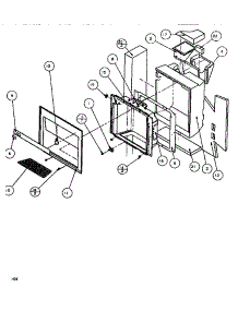 11 - Ice & Water Cavity parts for Amana Refrigerator SBDE520K / P1109903W W from AppliancePartsPros.com