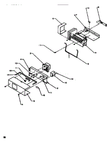 11 - Icemaker parts for Amana Refrigerator SBDE520SW / P1185201W W from AppliancePartsPros.com