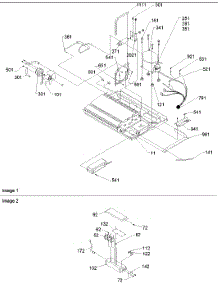 10 - Machine Compartment & Muffler Assy parts for Amana Refrigerator SBDE522VW / P1320305W W from AppliancePartsPros.com