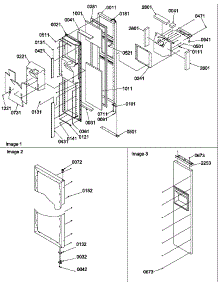 03 - Fz Door parts for Amana Refrigerator SBDT520TW / P1313201W W from AppliancePartsPros.com