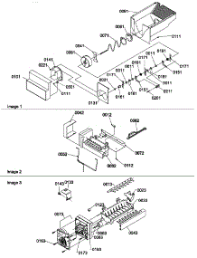 06 - Ice Bucket Auger, Im, & Im Parts parts for Amana Refrigerator SBDT520TW / P1313201W W from AppliancePartsPros.com