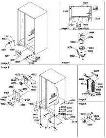 12 - Rollers,Hinges, And Evap Assemblies parts for Amana Refrigerator SBDT520TW / P1313201W W from AppliancePartsPros.com