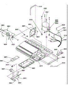 09 - Machine Compartment parts for Amana Refrigerator SBDT520TW / P1308401W W from AppliancePartsPros.com