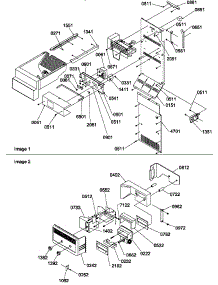 08 - Ice Maker / Control Assy parts for Amana Refrigerator SBDX520TW / P1308402W W from AppliancePartsPros.com
