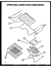 05 - Upper And Lower Oven Components parts for Amana Range SBE56FXW / P1137959N W from AppliancePartsPros.com