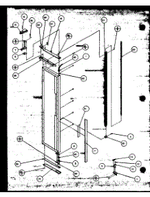 04 - Fz Door parts for Amana Refrigerator SBI20MW / P1120102W W from AppliancePartsPros.com