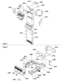05 - Ice Maker / Control Assemblies parts for Amana Refrigerator SBI20TPW / P1190705W W from AppliancePartsPros.com