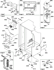 10 - Rollers And Evap Assemblies parts for Amana Refrigerator SBIE20TPSW / P1190704W W from AppliancePartsPros.com