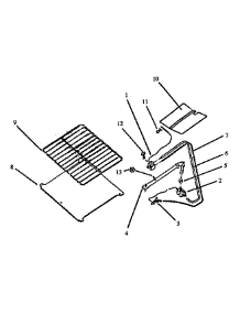 04 - Oven Components parts for Amana Range SBP26ZZ / P1142376N W from AppliancePartsPros.com