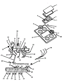 06 - Page 5 parts for Amana Range SBP39HG / SBP39HG/ from AppliancePartsPros.com