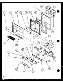 06 - Ice And Water Cavity parts for Amana Refrigerator SCD19J / P7804508W from AppliancePartsPros.com