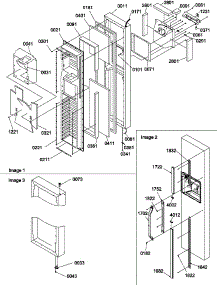 04 - Fz Door parts for Amana Refrigerator SCD22TBL / P1303515W L from AppliancePartsPros.com