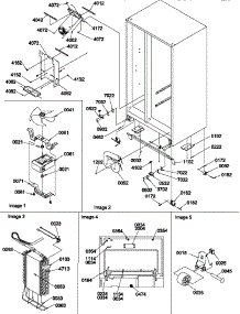 03 - Drain System, Rollers,And Evap Assy parts for Amana Refrigerator SCD22TBW / P1303511W W from AppliancePartsPros.com