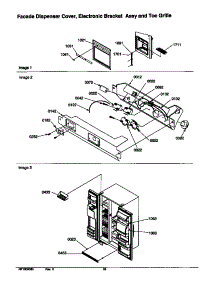 05 - Facade Cover / Elec Brkt Assy / Toe Grille parts for Amana Refrigerator SCD23VW / P1315303W W from AppliancePartsPros.com