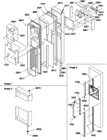04 - Fz Door parts for Amana Refrigerator SCD25TBL / P1190428W L from AppliancePartsPros.com