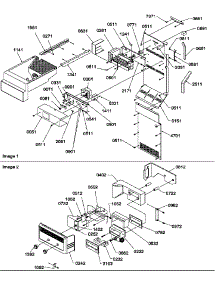 08 - Ice Maker / Control Assy parts for Amana Refrigerator SCD25TL / P1190426W L from AppliancePartsPros.com
