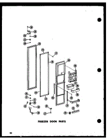06 - Fz Door Parts parts for Amana Refrigerator SD22N-1-A / P6023079W A from AppliancePartsPros.com