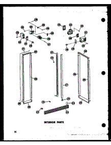 08 - Interior Parts parts for Amana Refrigerator SD22W / P6034073W from AppliancePartsPros.com
