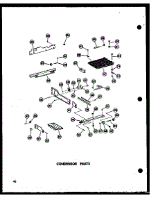 02 - Condensor Parts parts for Amana Refrigerator SD25G-1 / P6020124W from AppliancePartsPros.com