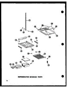 11 - Ref Interior Parts parts for Amana Refrigerator SD25W-C / P6035028W C from AppliancePartsPros.com