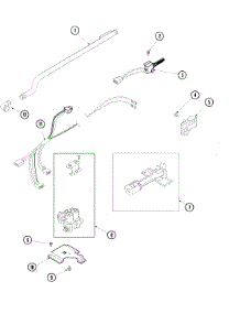 05 - Gas Value & Igniter parts for Maytag Dryer SDG4000AWW from AppliancePartsPros.com