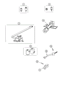06 - Gas Valve & Igniter (Series 16) parts for Maytag Dryer SDG4606AWW from AppliancePartsPros.com