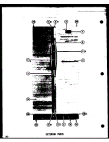 09 - Exterior Parts parts for Amana Refrigerator SDI22D from AppliancePartsPros.com
