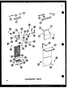 06 - Evap Parts parts for Amana Refrigerator SDI22W / P7332022W from AppliancePartsPros.com